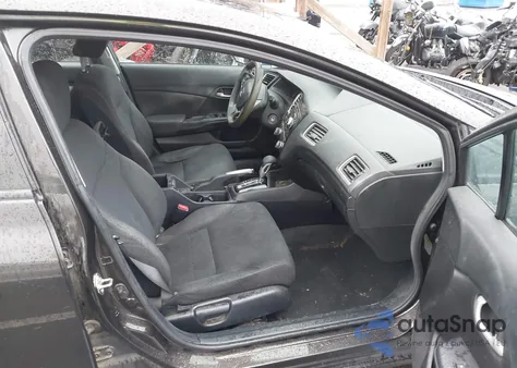2013 Honda Civic Lx из США, поврежденный, VIN 19XFB2F55DE068102